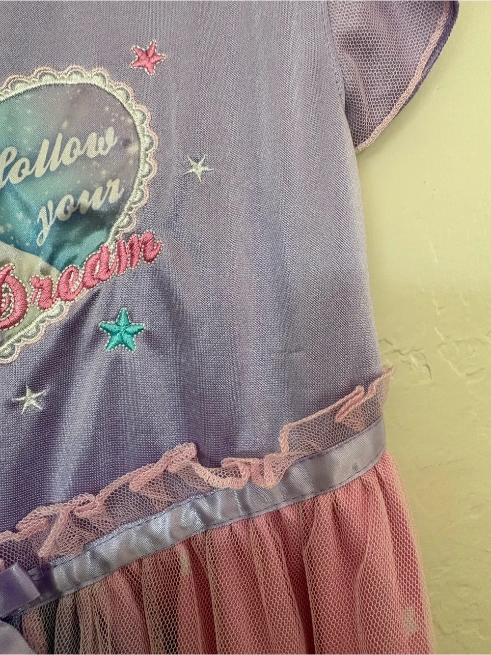 Princess Dream collection s 6/6x flame resistant night gown tulle unicorn heart